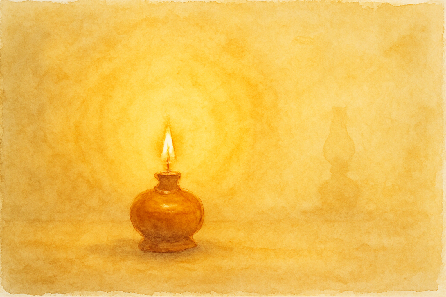 The Lamp That Is Already Lit