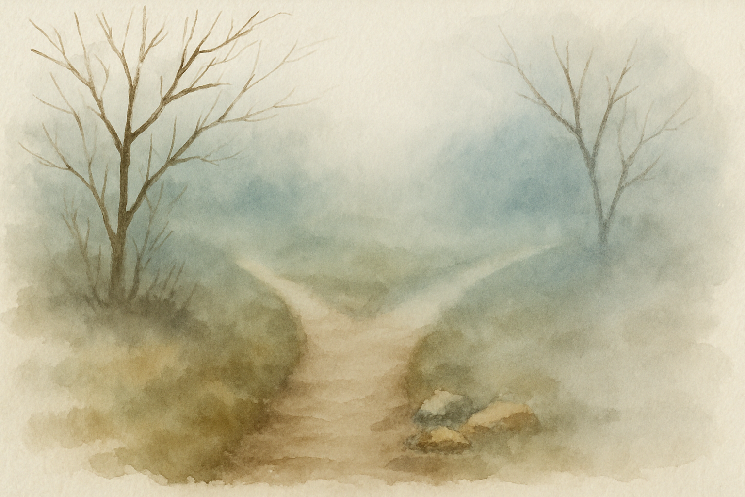 Following Your Own Path Without Certainty