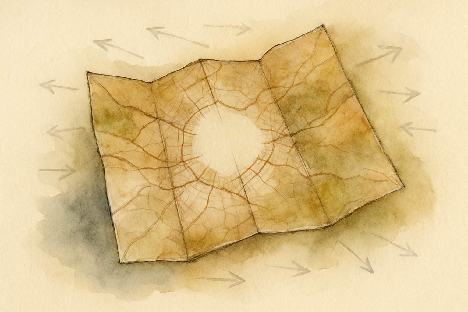 The Mind's Strategies and the Map of Distraction