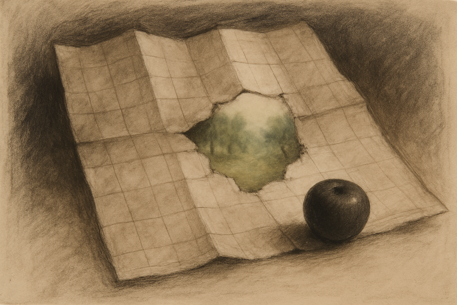 Maps, Mystery, and the Fall from the Garden