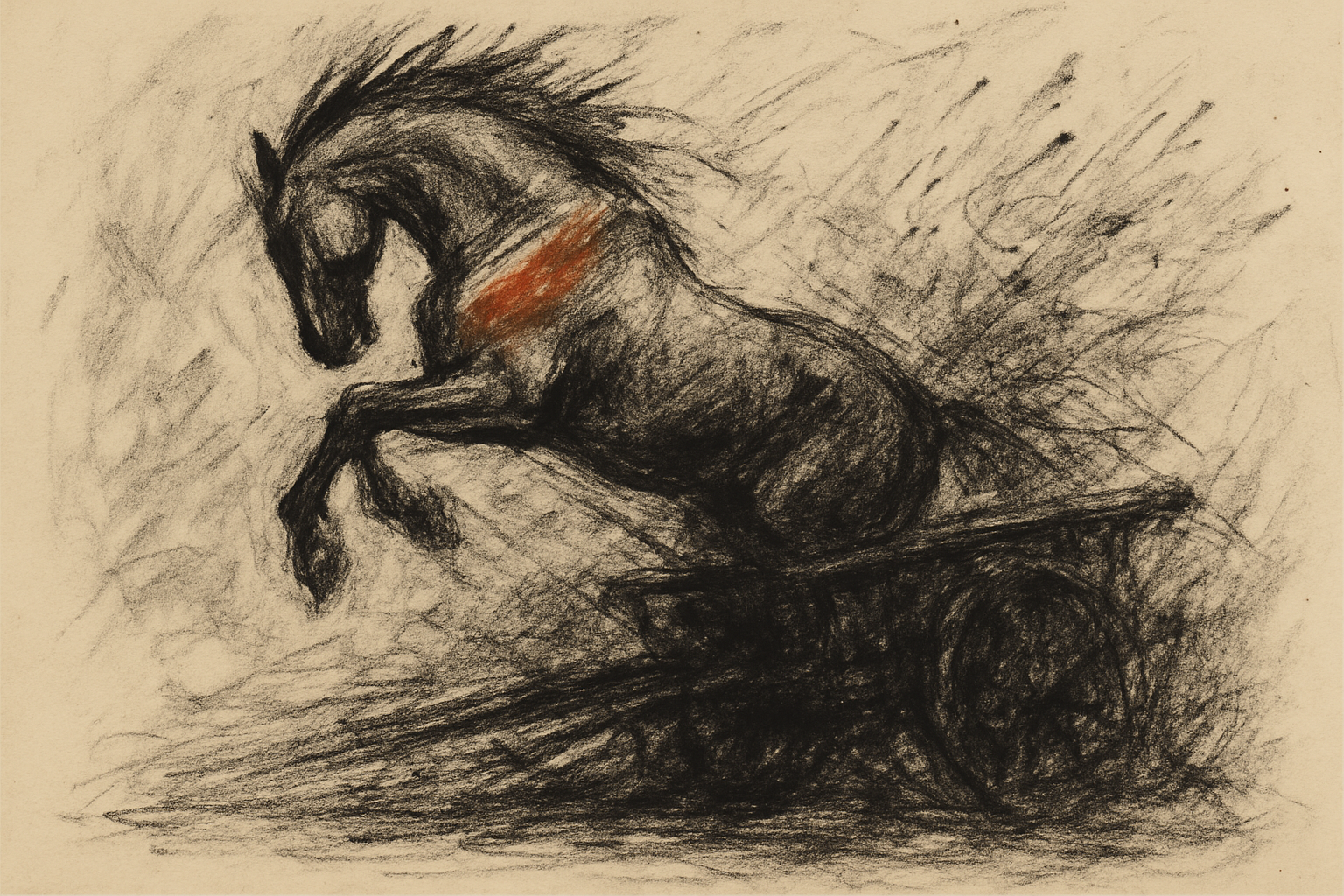 The Bucking Horse and the Cart of Stuff