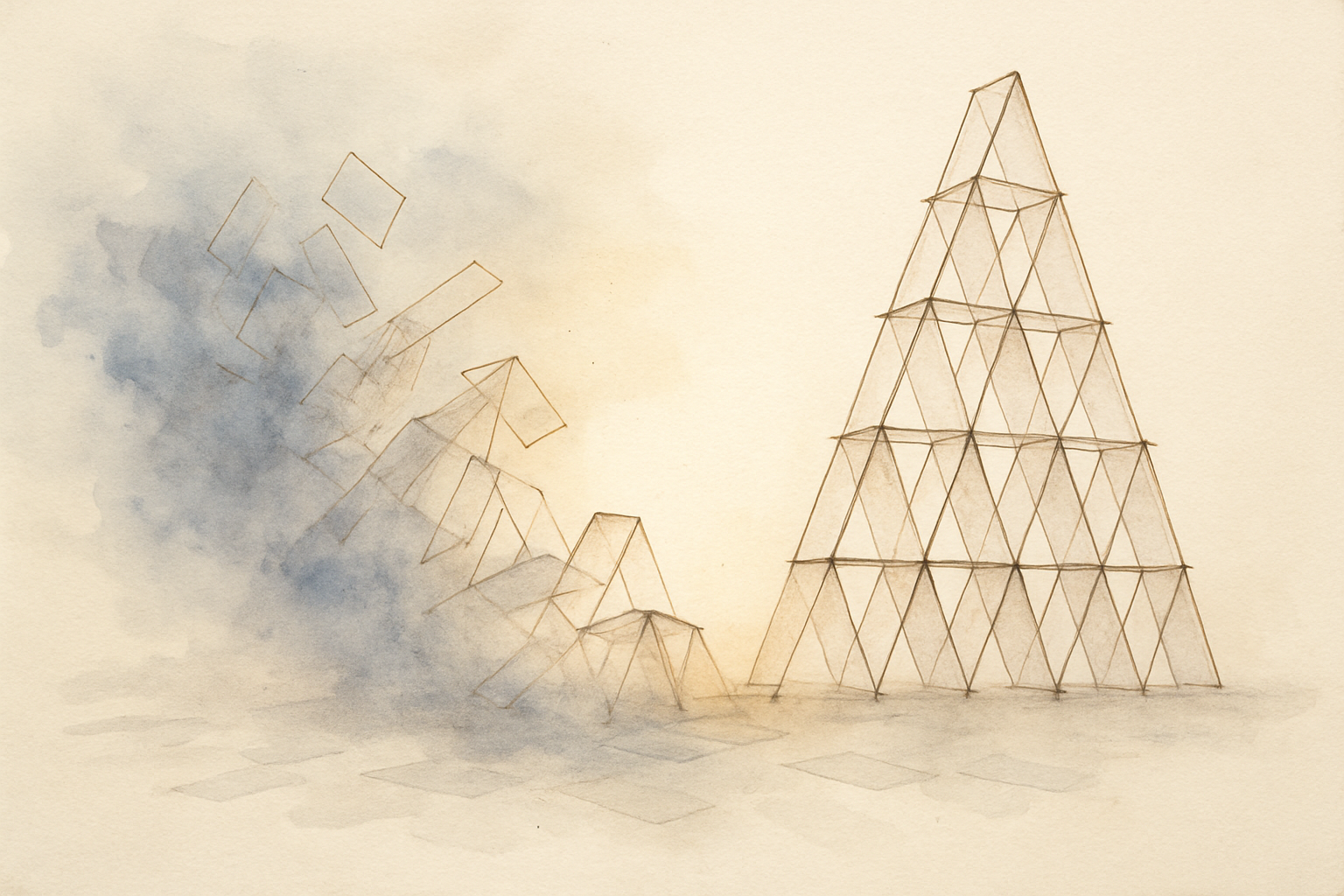 The House of Cards: Seeing Through Thought Completely