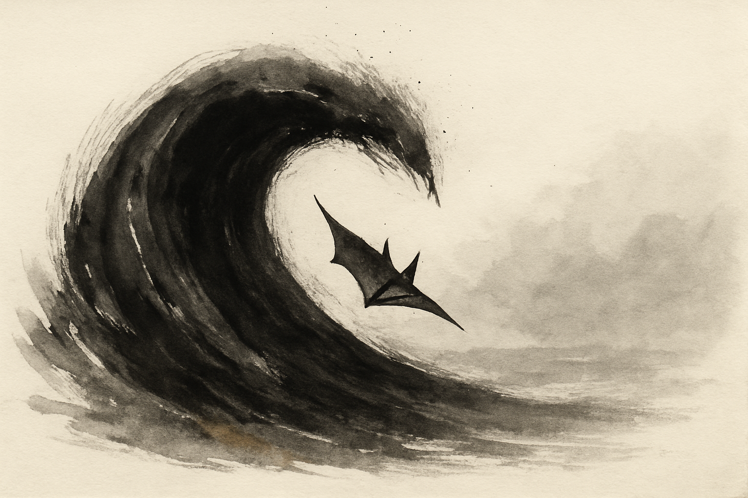 The Wave and the Bat Behind Your Back