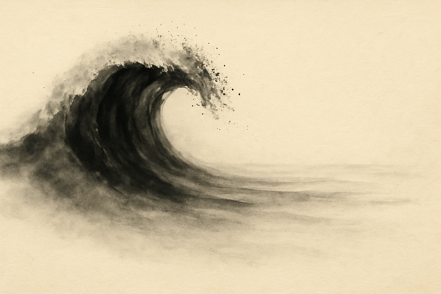 When the Waves Are the Ocean