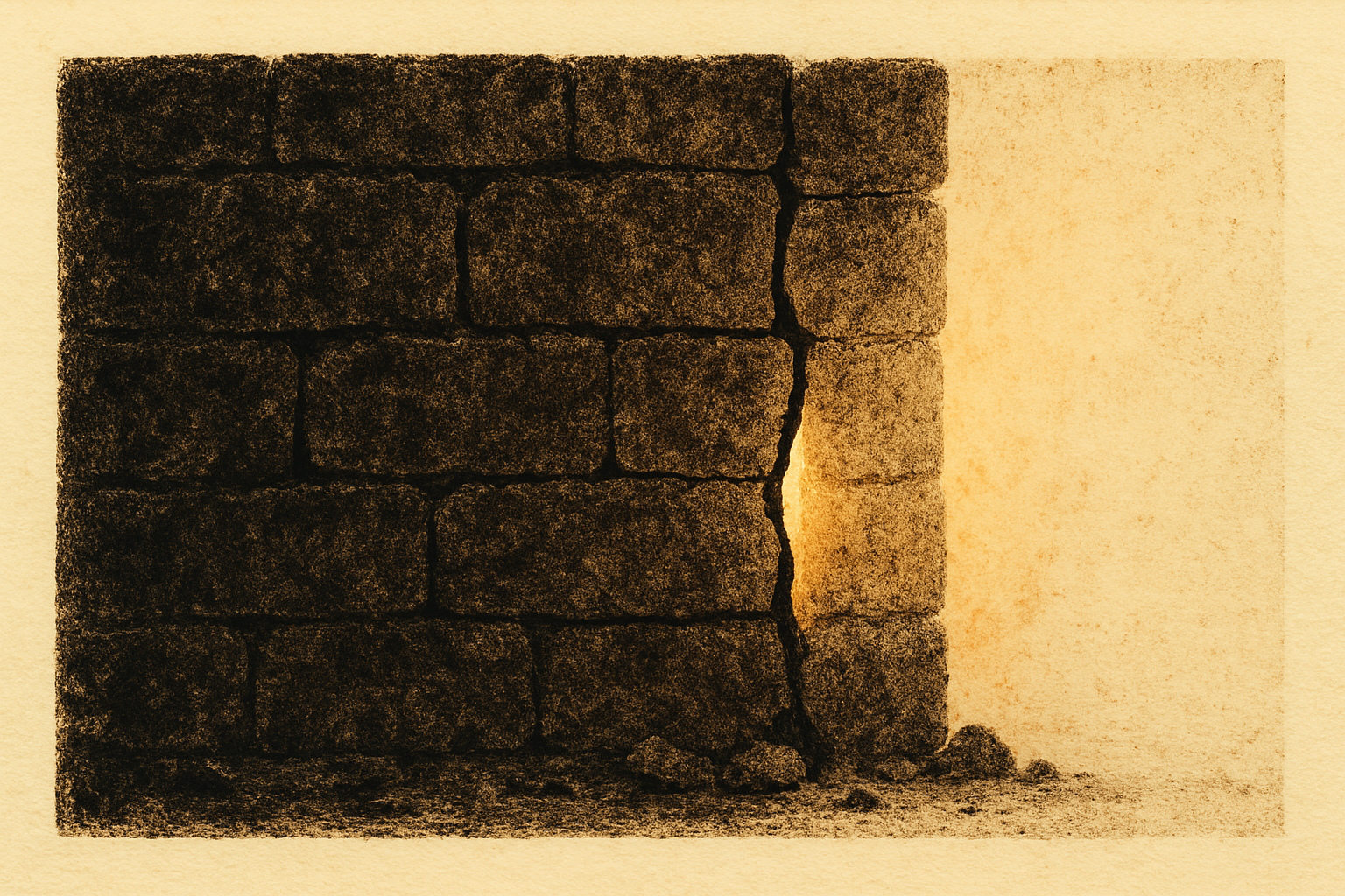 The Crack in the Belief