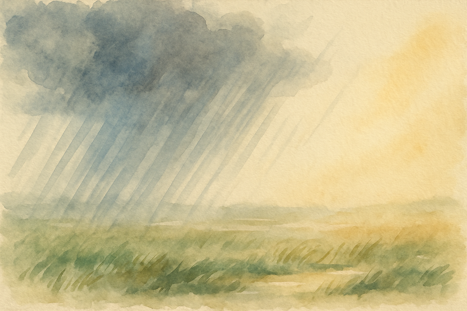 Letting the Storm Pass Through