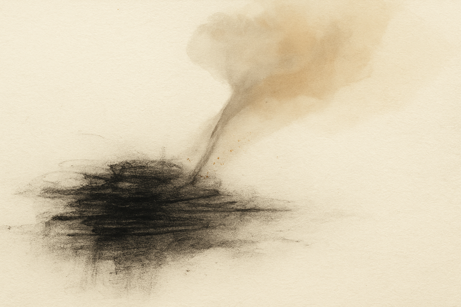 When Old Material Surfaces